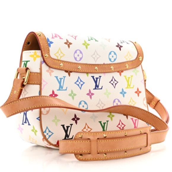 💎✨ COLLECTABLE ✨💎 MULTICOLOR CROSSBODY LOUIS VUITTON SOLOGE - Picture 3 of 15